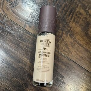 Burt's Bees Goodness Glows Foundation Ivory 1005 Porcelain NEW Discontinued